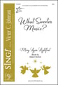 What Sweeter Music Can We Bring? SAB choral sheet music cover